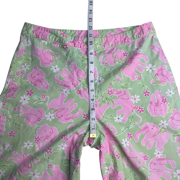 Lilly Pulitzer White Label Vintage Crop Pants. Size 8 - Picture 6 of 9